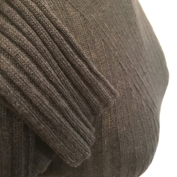 Theory Sag Harbor Kambee Armada Blue Linen knit Long Sleeve Sweater - Picture 7 of 16